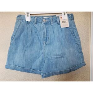 B31 NWT Signature by Levi Strauss Girls High Rise 3" Denim Shorts Size 16 072124